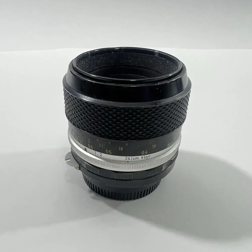 Nikon Nikkormat FT Silver Film SLR Camera with 50mm 1:2 Nikon Lens
